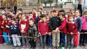 İlkokulda deprem ve yangın tatbikatı