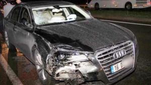 Otomobilin çarptığı motosikletin sürücüsü öldü, arkadaşı yaralandı