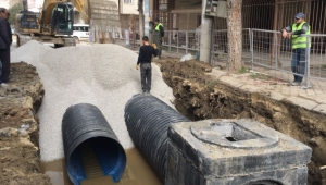 Turgutlu Köprülü Kavşak inşaatında durmak yok