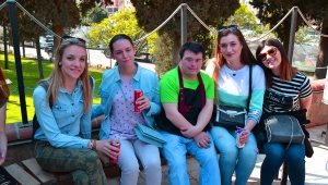 +1 Kafe, yabancı konuk öğrencileri ağırladı