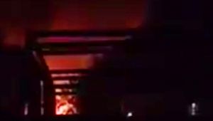 Hurdalık yangını korkuttu