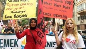 1 MAYIS  BÖYLE KUTLANDI