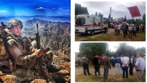 Salihli'ye şehit ateşi düştü