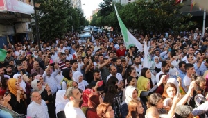 HDP'nin konvoyunda gerginlik