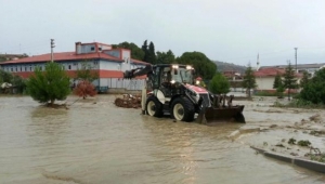 Köprübaşı'nda sağanak