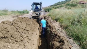 SELVİLİTEPE’YE 2 BUÇUK KİLOMETRE KANALİZASYON HATTI