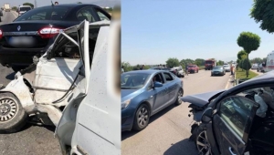 Zincirleme kaza: 1 ölü, 1 yaralı