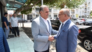 Başkan Ergün’den Şoförler Odası’na İade-i Ziyaret