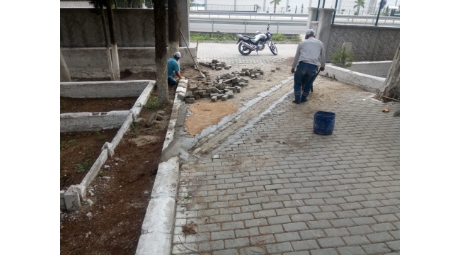 Gölmarmara Mezarlığına Yağmur Suyu Hattı