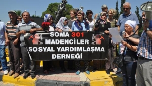 Madenci aileleri, 'adalet buluşması' için Soma'dan yola çıktı