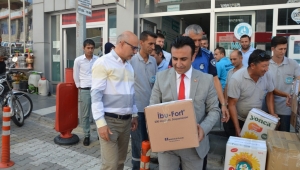 Manisa’dan Bayırbucak Türkmenlerine Kolilerce Yardım