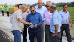 Yeşilköy-Çavuşoğlu Yoluna 17 Kilometrelik Asfalt