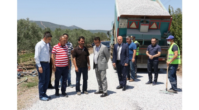 Zeytinlibağ Mahallesine Asfalt Hizmeti