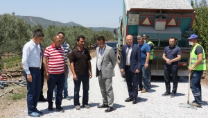 Zeytinlibağ Mahallesine Asfalt Hizmeti