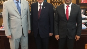 Başkan Ergün MHP Genel Başkanı Bahçeli’yi Ziyaret Etti
