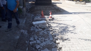 ÇAMLICA’NIN SORUNLU KANALİZASYON HATTINA MÜDAHALE