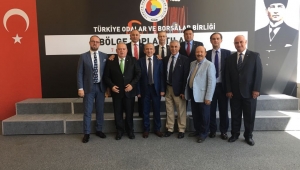 Manisa TSO Başkanı Mehmet  Yılmaz TOBB'da Ege Bölge İstişare Toplantına Katıldı