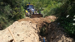 MASKİ’DEN, KAYACIK MAHALLESİ’NE YENİ HAT VE DERE TEMİZLİĞİ