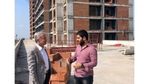Kaymakam Turan LifeCity şantiyesini gezdi