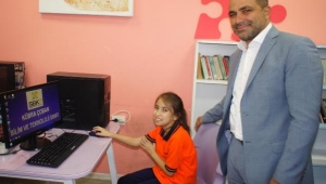 Çevreci öğrenci sayesinde okula teknoloji sınıfı