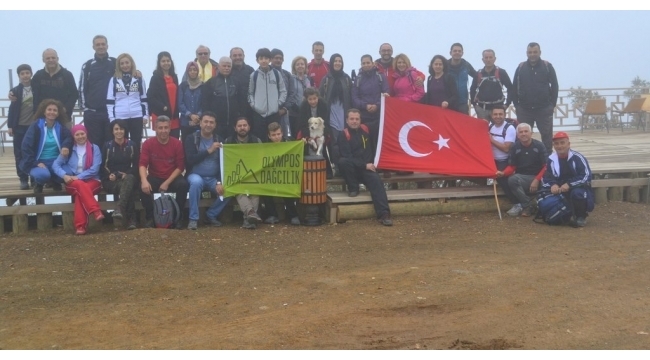 Olympos Dağcılık Oyukbaşı-Kabaçınar Parkurundaydı