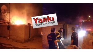  Osmancık’ta 2 ev yandı: 2 yaralı