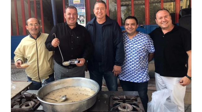 Şoförler odası başkanlığından aşure hayrı