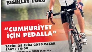 Turgutlu'da  bisiklet turu etkinliği