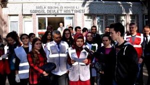 Manisa'da hastanede yangın tatbikatı