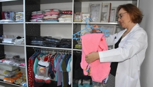 Turgutlu Devlet Hastanesinde ‘Sosyal Market’ açıldı