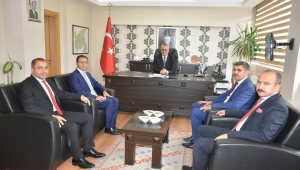  VALİ AHMET DENİZ ALAŞEHİR KAYMAKAMLIĞINI ZİYARET ETTİ