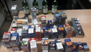 Büfeden sigara ve şarap hırsızlığına 2 tutuklama