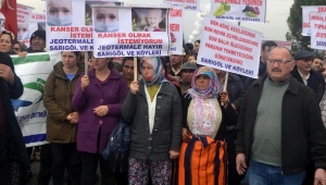 Manisa'da düzenlenen 'jeotermal enerji konferansı' protesto edildi