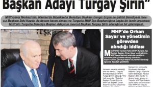 MHP Turgutlu'da 'Turgay Şirin' ile devam