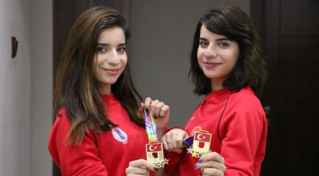 Milli sporcu ikiz kardeşlere burs şoku