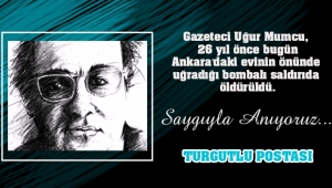 Uğur Mumcu'yu saygıyla anıyoruz...