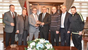 VALİ DENİZ, KONUKLARINI AĞIRLAMAYA DEVAM EDİYOR