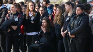 Genç hakem Özge, son yolculuğuna uğurlandı