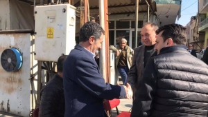 Millet İttifakı Adayı Akın, Atatürk Mahallesinde destek istedi