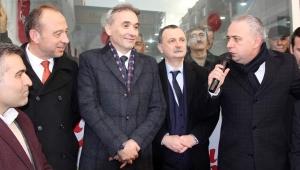 Millet İttifakı Belediye Başkan Adayı Orkun Şıktaşlı Turgutlu'ya ziyarette bulundu