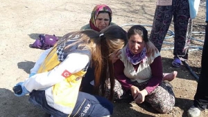 Elektrik kontağından çıkan yangın evi yaktı, aile gözyaşlarına hakim olamadı