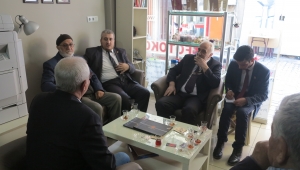 Saadet Partisi Yankı Gazetesi’ni ziyaret etti.