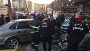 Takla atan otomobilden fırladı, o anlar kameralara yansıdı