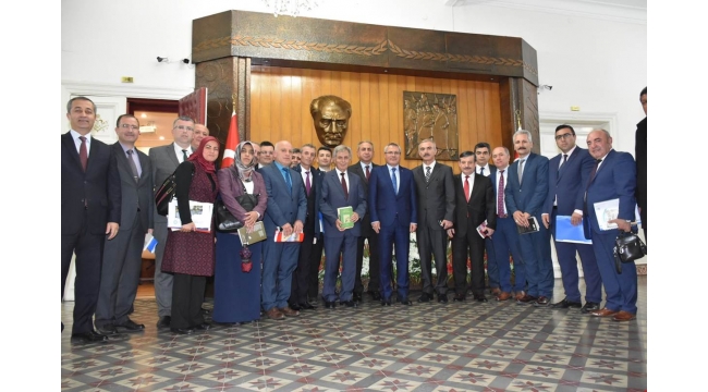 Vali Ahmet Deniz, Lise Müdürleri ile Toplantı Yaptı