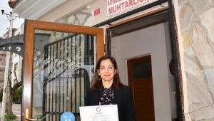 4 erkek rakibini geride bırakıp, muhtar oldu