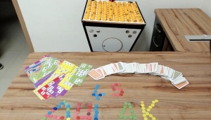 Tekstil atölyesine kumar baskını: 48 gözaltı 