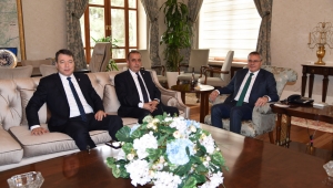 Vali Deniz, TFF Temsilcilerini Ağırladı