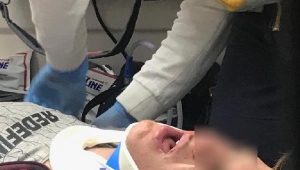 Polisten kaçan şüpheli çocuk üçüncü kattan düştü