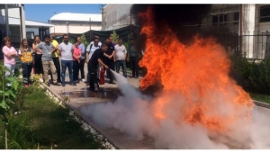 İtfaiyeden 112’ye yangın eğitimi