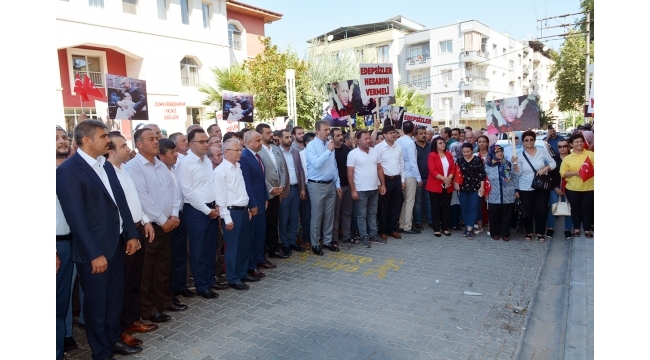 Cumhurbaşkanına hakaretten tutuklanan avukata protesto